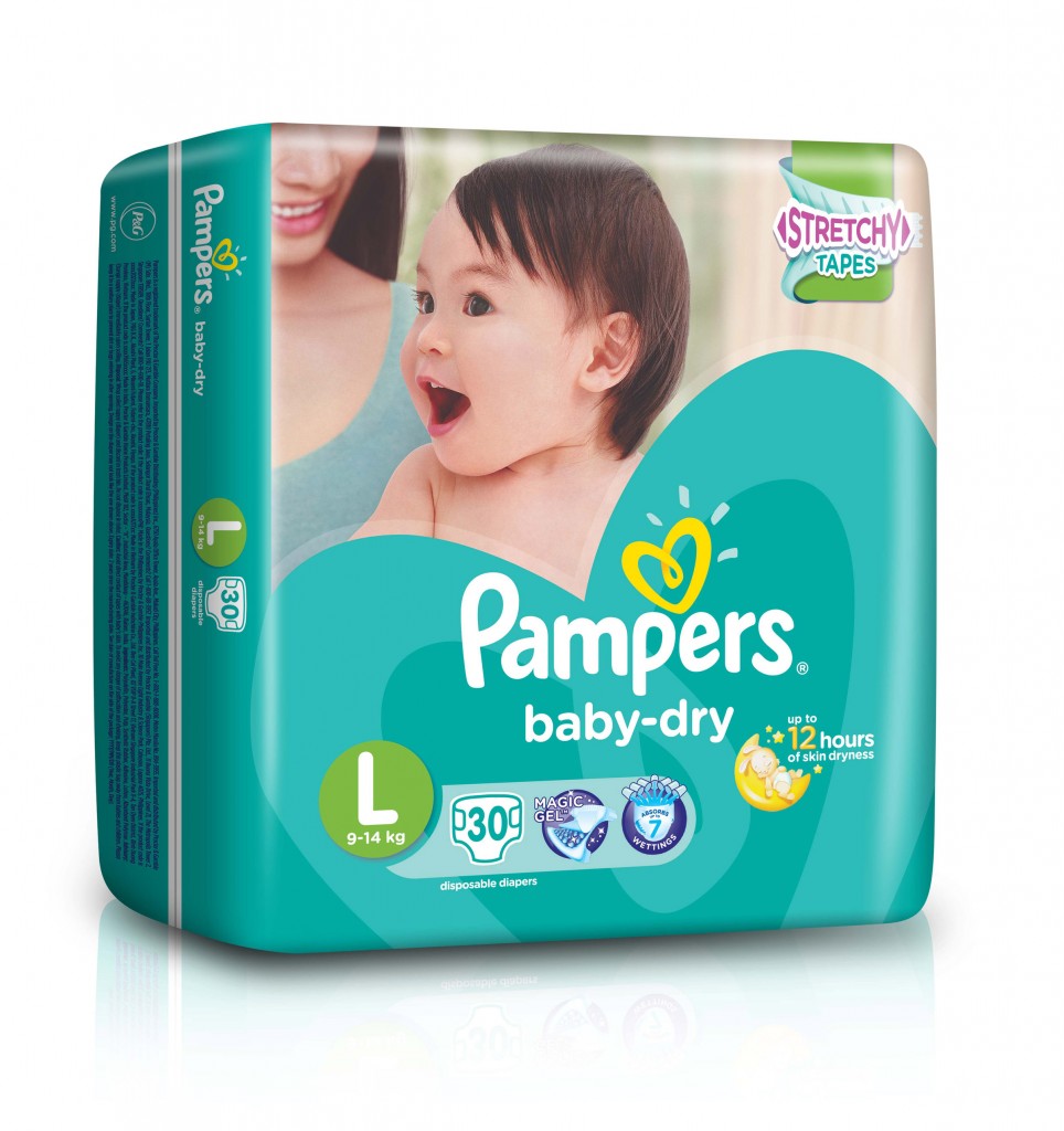 Pampers Baby Dry Pack shot